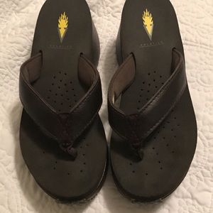 Volatile Wedged Sandal